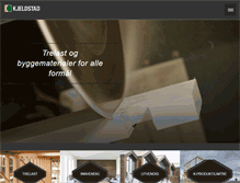 Tablet Screenshot of kjeldstad-trelast.no